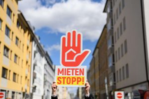 Mietenstopp-Symbolbild Kampagne Mietenstopp, Foto: Philipp-Guelland